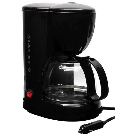 Roadpro 12V Coffee Maker w/ Glass Carafe RPSC785